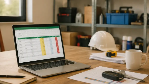 Logiciel GMAO gratuit sur Excel : template, limites et alternatives